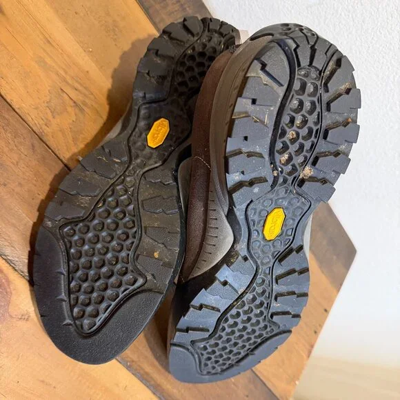 Mens 11.5 Scarpa Mojito Dark Brown Shoes Suede-Leather White-Stitch Lace Sporty - Picture 13 of 13